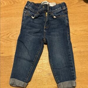 Old Navy Blue Jeans with Adjustable Waistband
